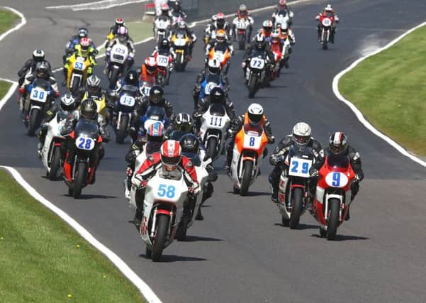 Bike fans can see classic and vintage machines in action at Cadwell Park this season. Photo: Russell Lee