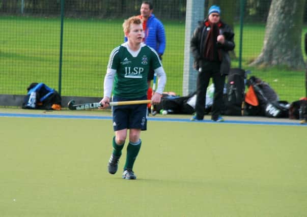 Brigg captain Ben Treadgold, who netted a vital goal in Brigg Hockey Club's draw with Leeds.