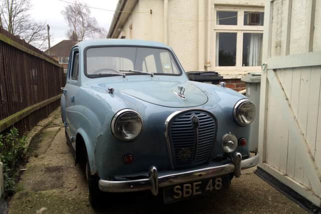 The 1958 Austin A35.