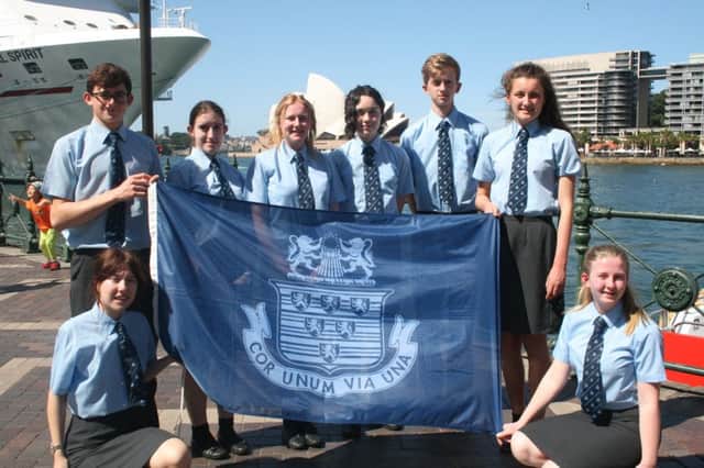 QEGS Alford students in Australia.