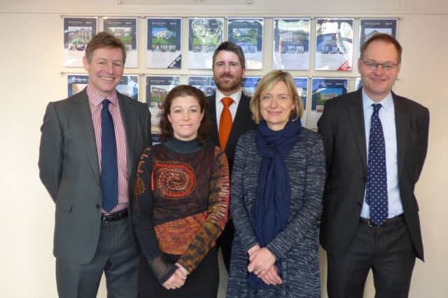 John Taylors directors James and Robert Laverack with the Louth team.