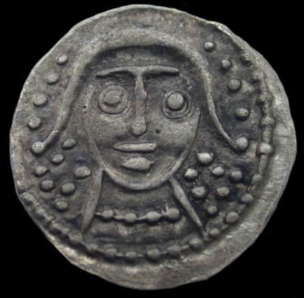 Sceat found on the site. (Picture credit: Portable Antiquities Scheme).