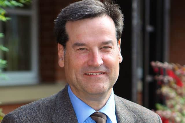Dean Fathers, the new chairman of the board of the United Lincolnshire Hospitals NHS Trust.