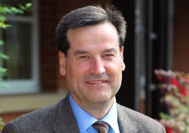 Dean Fathers, the new chairman of the board of the United Lincolnshire Hospitals NHS Trust.