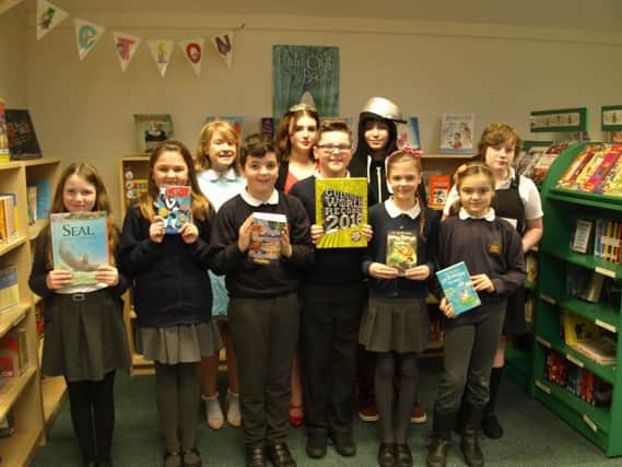 Kidgate Primary Academy in Louth has brought literature to life following the opening of their new library.