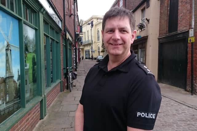 Boston's new community inspector Andy Morrice.