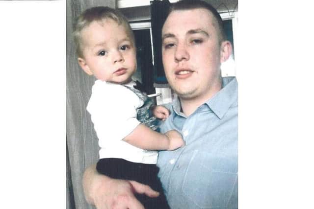 Family man - Frazer Armitage, 23, of Sleaford, a pedestrian who died on the A153 between Anwick and Speedway Corner after a collision with a lorry on Saturday, February 27. EMN-160703-114149001
