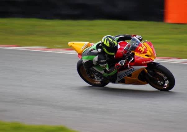 Aaron Silvester on track at Brands Hatch. Photo: Max Silvester