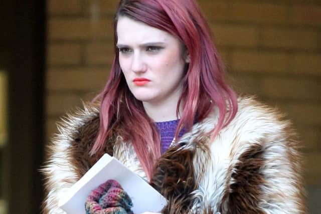 Sabrina Winfield outside Southampton Crown Court. Photo: Daily Echo/Solent News & Photo Agency EMN-161103-125536001