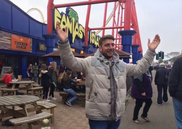 Director Edward Mellors of new owners of Fantasy Island in Skegness, the Mellors Group, at the attraction for its opening celebrations. ANL-161203-154956001