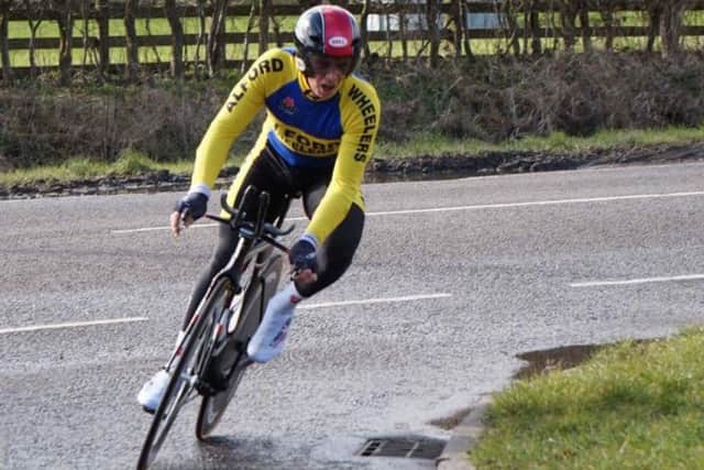 Adam Coffey set the fastest time at the Britvic Trophty TT EMN-160314-153425002