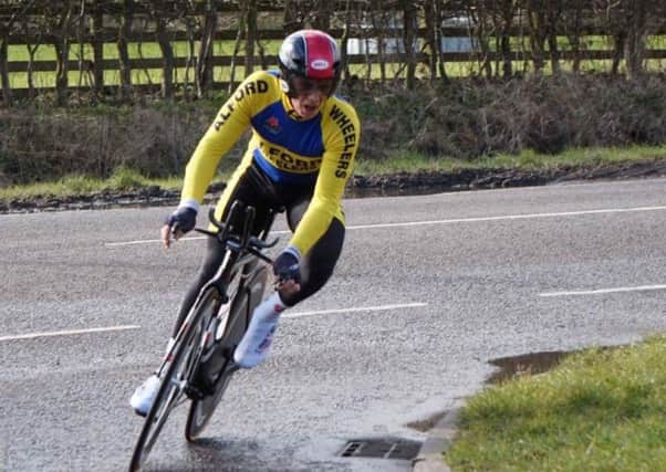 Adam Coffey set the fastest time at the Britvic Trophty TT EMN-160314-153425002