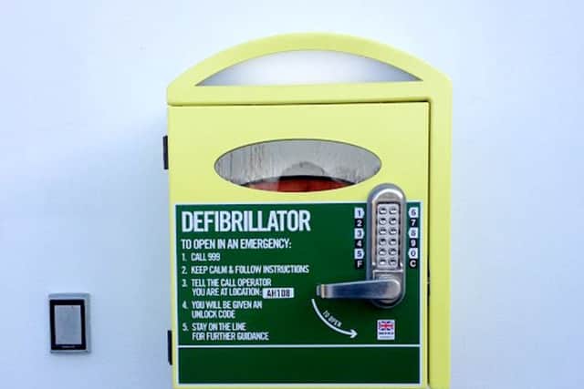 A defibrillator is to be installed in Anderby Creek.