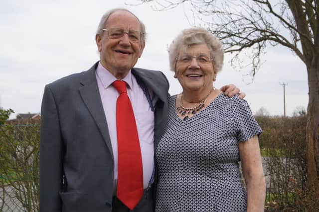 Arthur and Nancy Robinson of Middle Rasen are celebrating their diamond wedding anniversary on April 2 EMN-160324-074747001