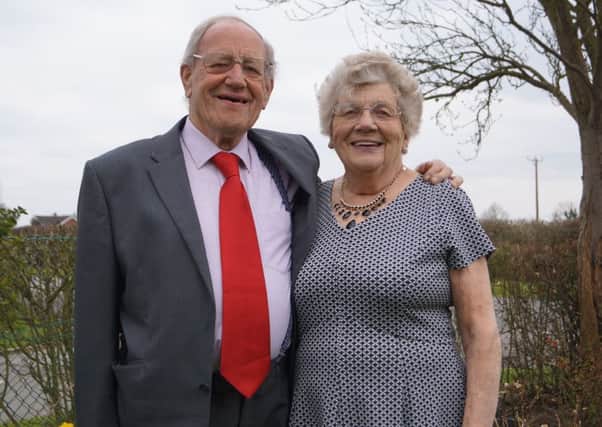 Arthur and Nancy Robinson of Middle Rasen are celebrating their diamond wedding anniversary on April 2 EMN-160324-074747001