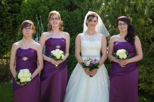 Emma Coffey (second from right) with her sister Sophie (right) and her other sisters Megan and Chloe. wgL0T1JubOOM9LB22qbD
