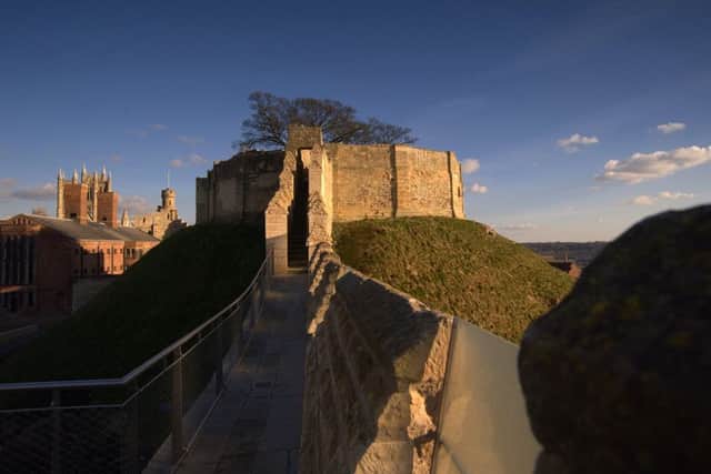 Lincoln Castle's wall walk EMN-160321-091915001