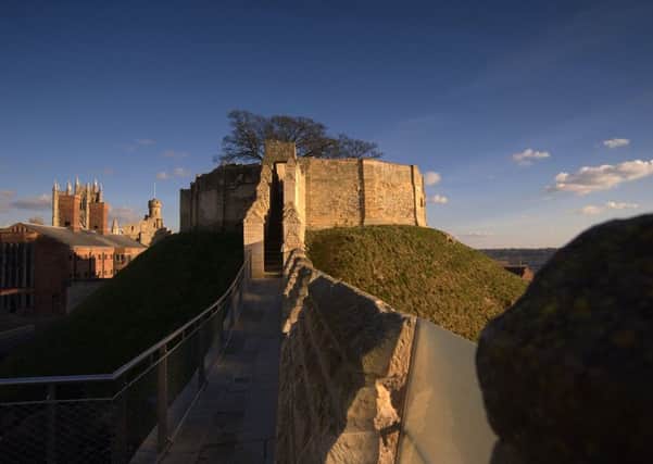 Lincoln Castle's wall walk EMN-160321-091915001