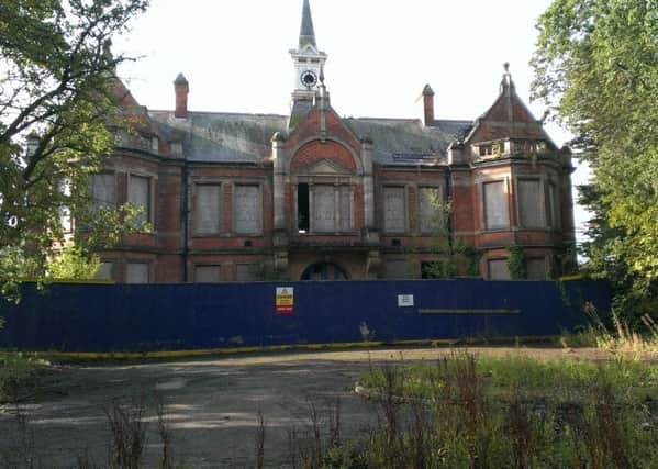 Greylees Hall, the main entrance block of Rauceby Hospital. EMN-160328-135749001