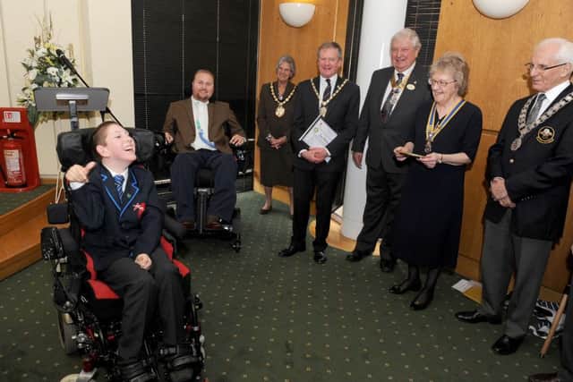 Children of Courage Awards at NKDC Civic Suite. James Robshaw. EMN-160323-153338001