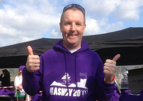 Club chairman Wayne Kew at the Ashby 20 EMN-160324-133231002
