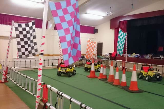 Festival Hall transformed for a children's party EMN-160704-132626001