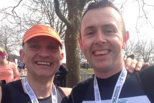 Mark Wheeler and Lee St Quinton.