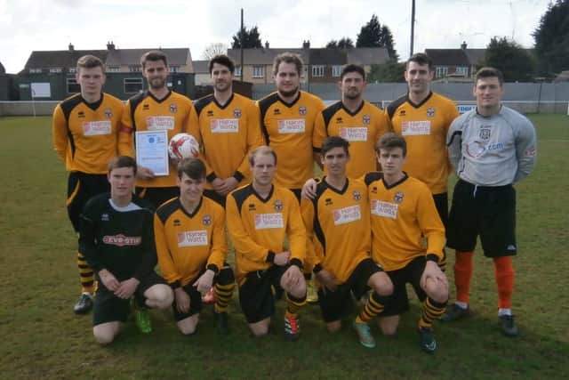 Skegness Town - Team of the Month.