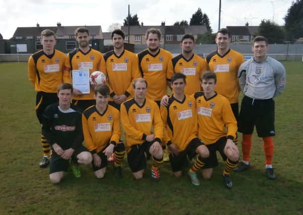 Skegness Town - Team of the Month.