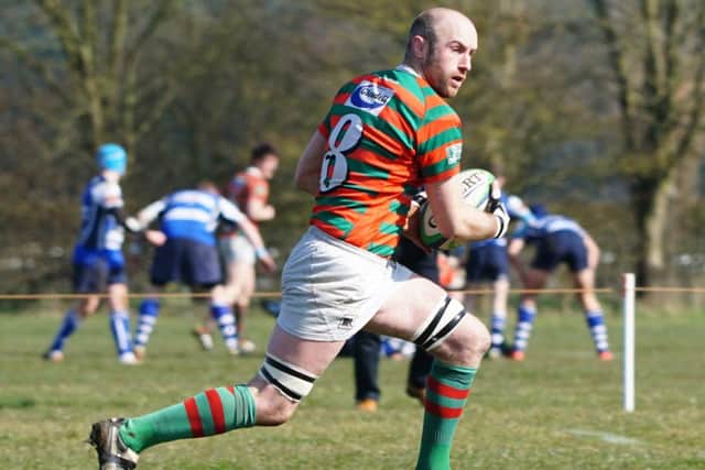Dave Starling claimed a superb hat-trick against Kettering EMN-160404-093207002