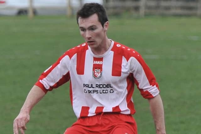 Goalscorer Tommy Chalk. Photo: Nigel West