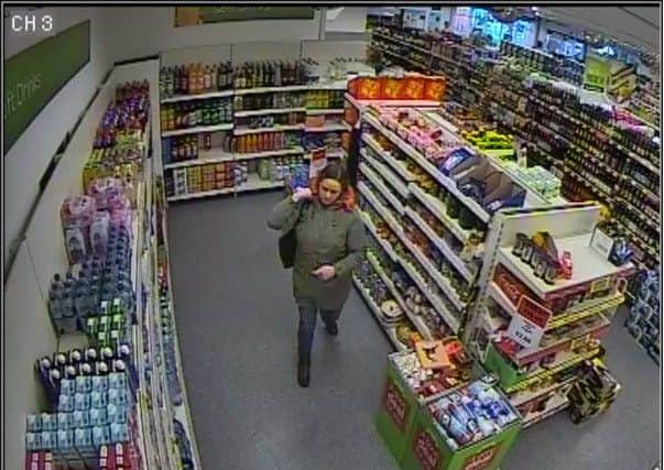Are you the woman in the CCTV image?