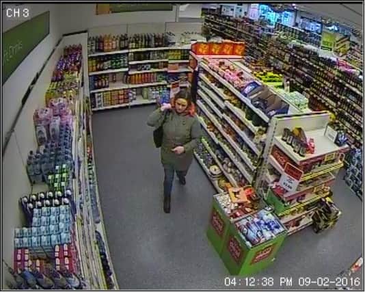 Are you the woman in the CCTV image?