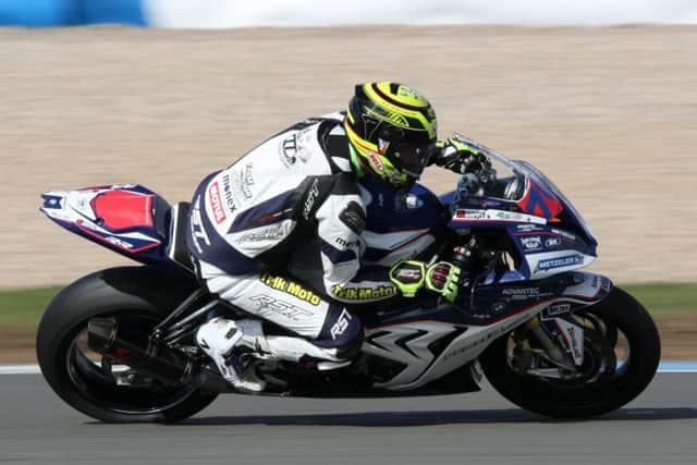 Johnson in action at Donington Park EMN-160404-164233002
