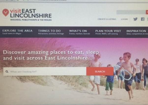 The new Visit East Lincolnshire website. ANL-160604-105713001
