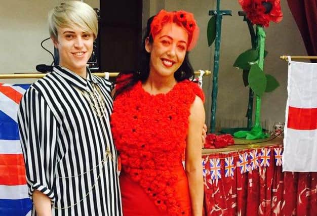 A fashion graduate from Louth has raised £130 for the Royal British Legion's Poppy Appeal.