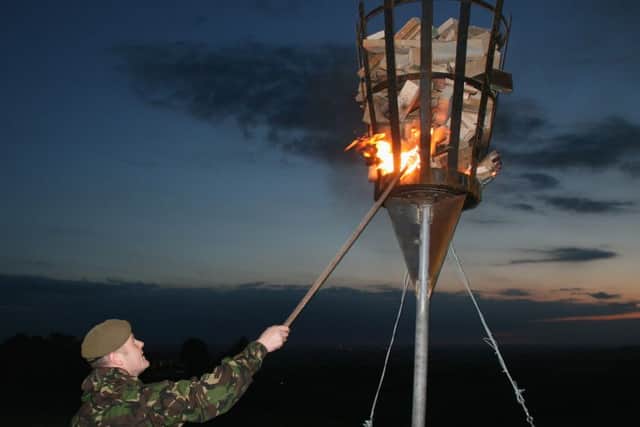 A beacon will be lit at Caistor to celebrater the Queen's 90th birthday EMN-160704-072240001
