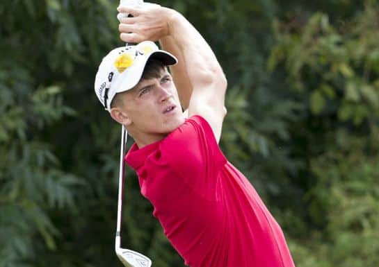 Ashton Turner in action on his way to victory in the Darwen Salver. PHOTO: Leaderboard Photography EMN-151223-105808002