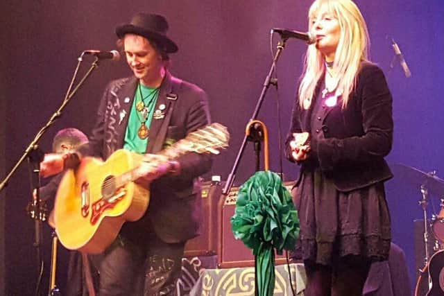 Steven and Julie Mclelland of the Band From County Hell. EMN-160804-182844001