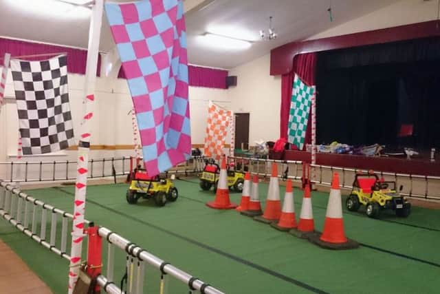 Festival Hall transformed for a children's party EMN-160704-132626001