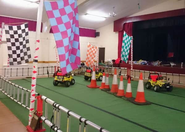 Festival Hall transformed for a children's party EMN-160704-132626001