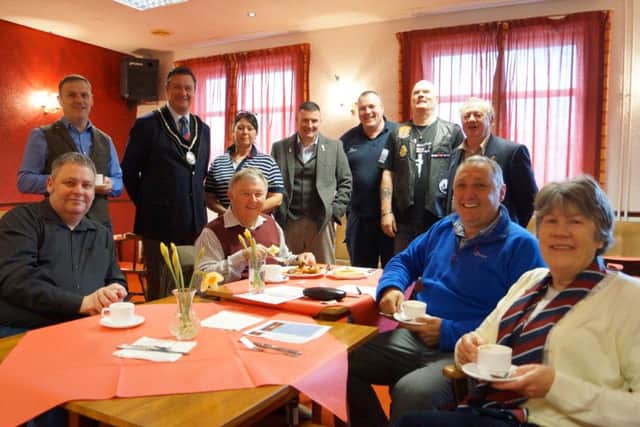 Veterans breakfast at Market Rasen Social Club EMN-161204-075253001
