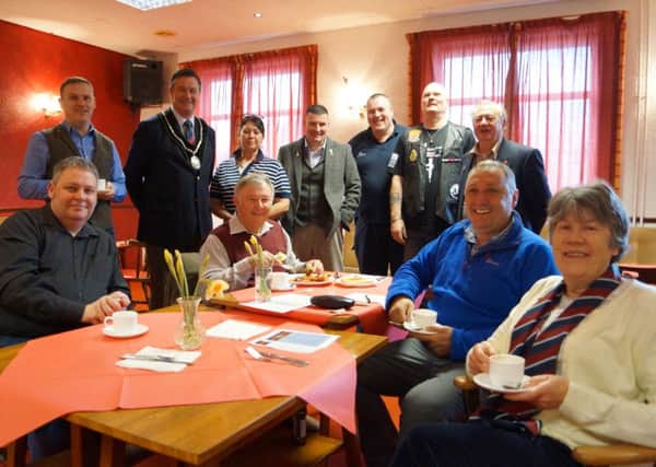 Veterans breakfast at Market Rasen Social Club EMN-161204-075253001