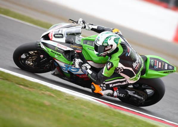 Peter Hickman on track at Silverstone. Photo: Dave Yeomans