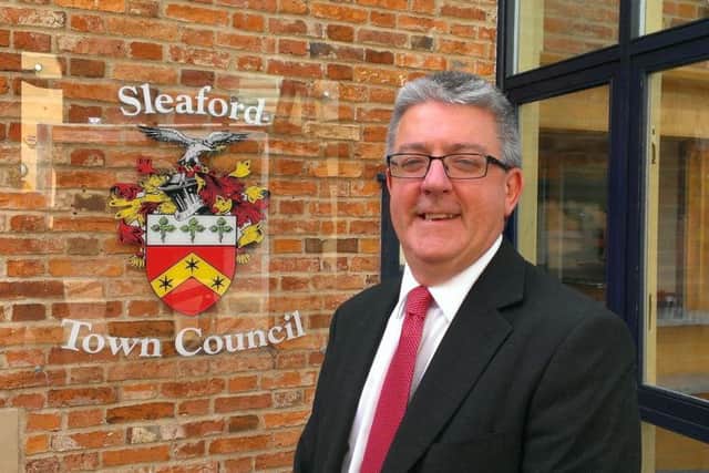 New clerk to Sleaford Town Council, Kevin Martin. EMN-160414-095031001