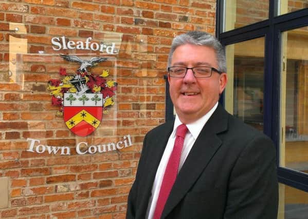 New clerk to Sleaford Town Council, Kevin Martin. EMN-160414-095031001