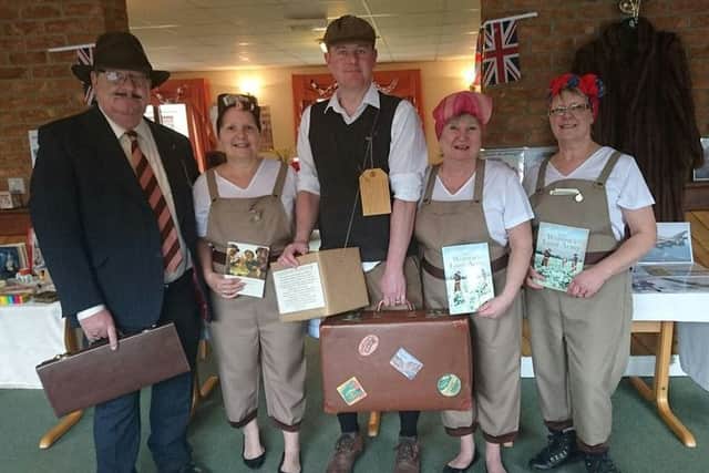 Staff and residents at Hunters Creek care home celebrated the release of a new Dads Army film with a special 1940s themed celebration day.