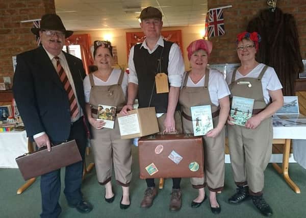 Staff and residents at Hunters Creek care home celebrated the release of a new Dads Army film with a special 1940s themed celebration day.