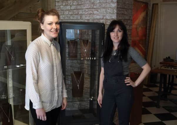 Pictured is owner Jemma Blakey with sales assistant Chloe OLoughlin.