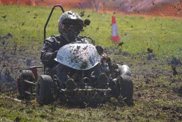 Mud-flying action from Coningsby Kart Club meeting. 8n34voYdwdJLf_YP35DP